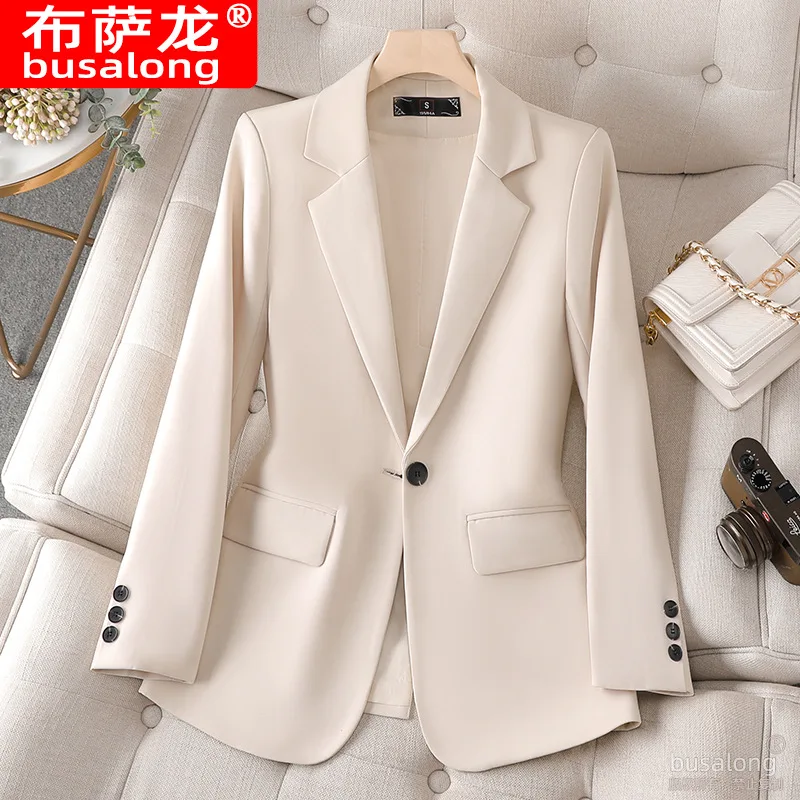 

Новый стильный модный костюм, повседневный женский профессиональный пиджак с длинными рукавами, официальная куртка, рабочая одежда8829