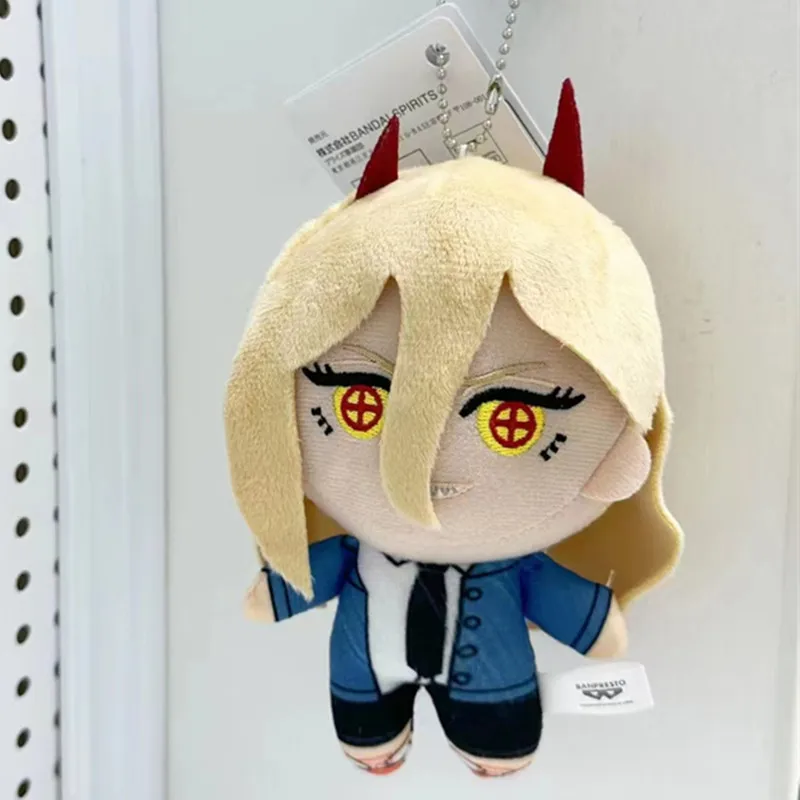 10cm peluche Denji Hayakawa Aki Power portachiavi Anime periferiche Kawaii bambola ciondolo peluche regali per bambini adulti
