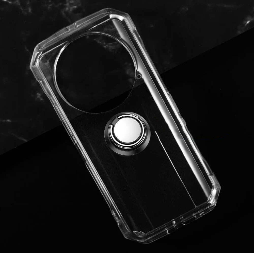 Dla Doogee V30 Pro V31 GT DoogeeV31GT V30Pro 6.58 "2023 tylny uchwyt pierścieniowy uchwyt pokrywa telefonu TPU miękki silikonowy futerał — zdjęcie 3