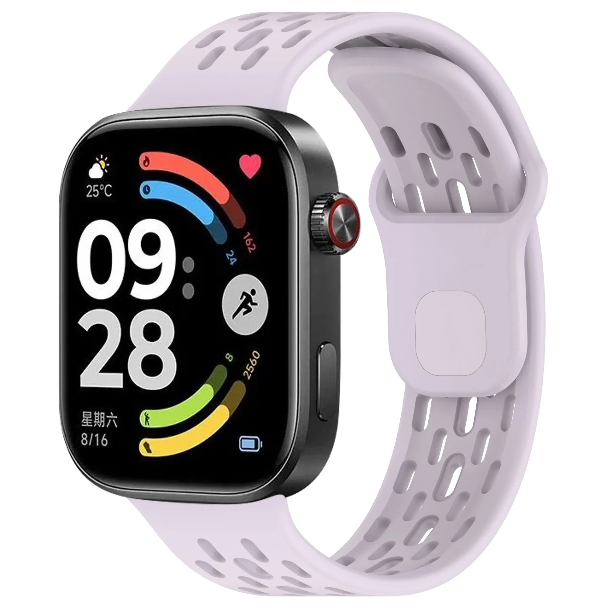 Silikonarmband für Redmi Watch 6 Active 6 Lite 6 5 4 Sportliches Komfortables Armband für Xiaomi Mi Band 10 Pro 9 Pro 8 Pro – Detail 22
