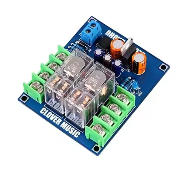 Dual Relay 7812+UPC1237 Speaker Protection Board Kit for HIFI DIY AC 12-24