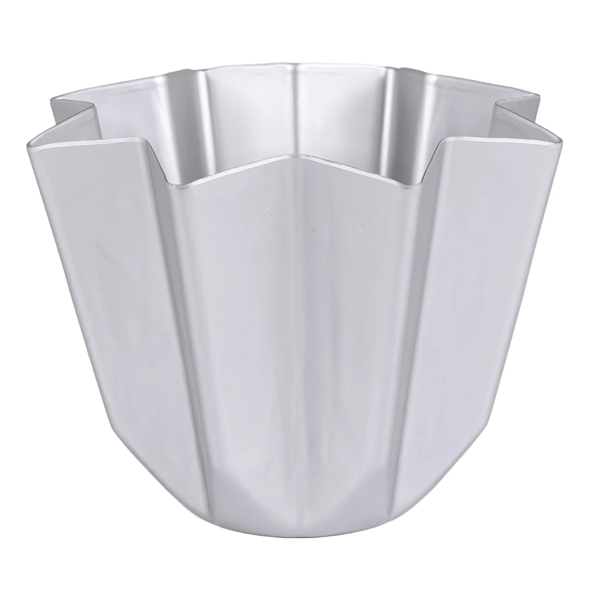 Molde decorativo de aluminio anodizado para pastel, pan, Pandoro, gelatina, chocolate, muffin, cocina B