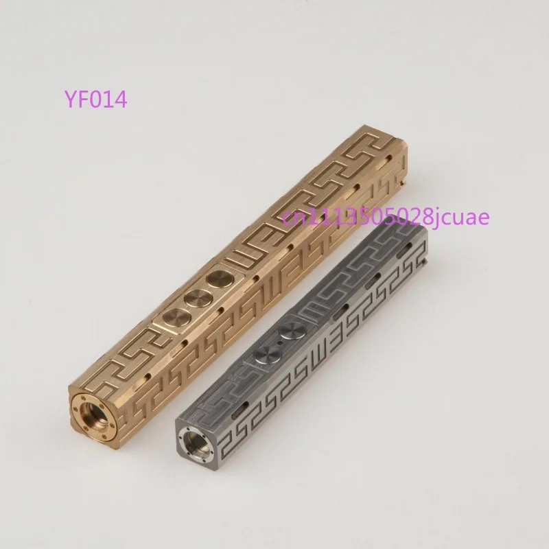 Finger Star Pen Style Flashlight, Brass Fine Machining, 35 Electronic Adjustable Lighting Mode