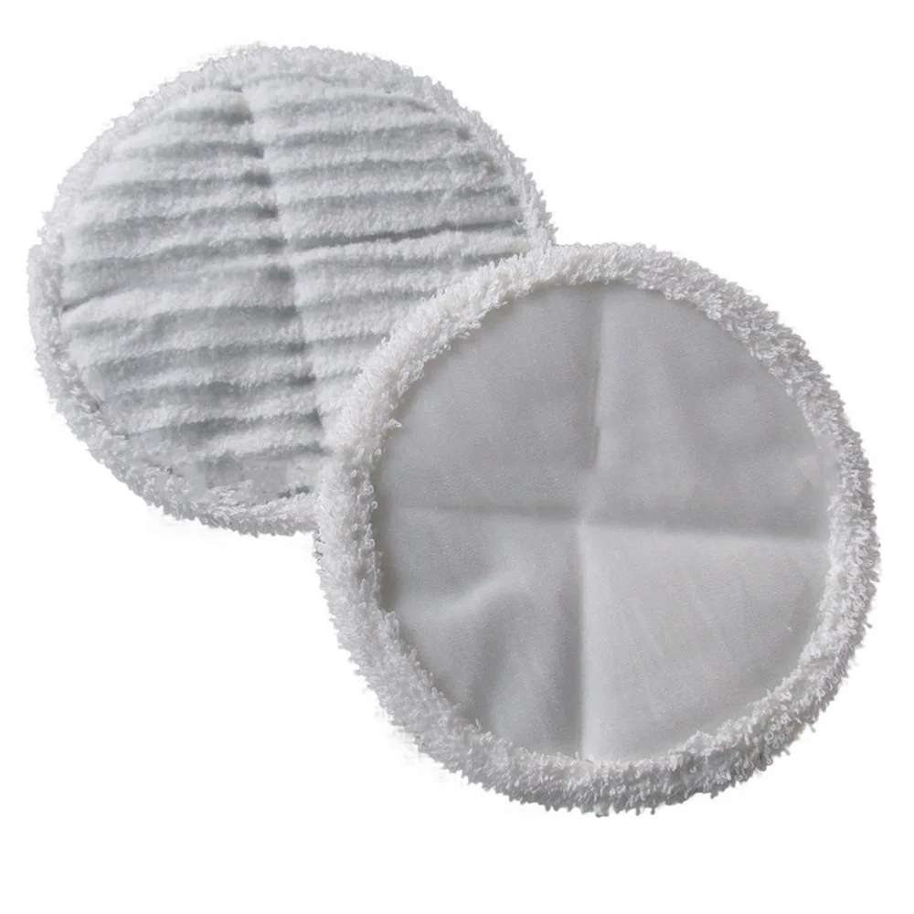 2Pcs 8.6-inch Circular Shark Steam Mop Replacement Pad Ultra-fine Fiber Mop Replacement Pad