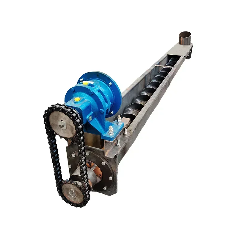 Trasportatore a spirale a forma di U