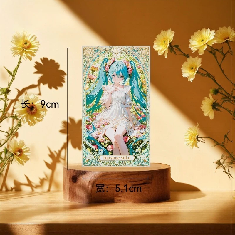 Hatsune Miku Magnetic Refrigerator Magnet Simple Personalized Creative Home Two-dimensional Peripheral Refrigerator Magnet