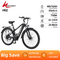 Halo Knight H02 Electric Bike, 750W 48V 16Ah Battery, 29*2.1-inch Tires, 50km/h Max Speed, 60km Max Range, Mechanical Disc Brake