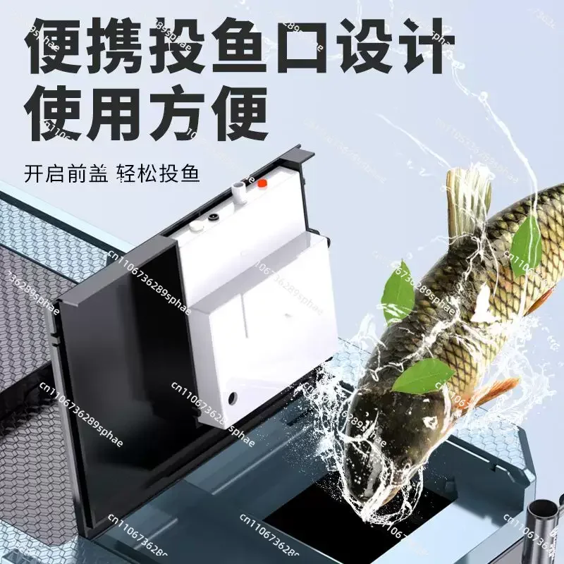 New fishing box oxygenated live fish  ultra-light multi-functional table full set of fishing box gear box