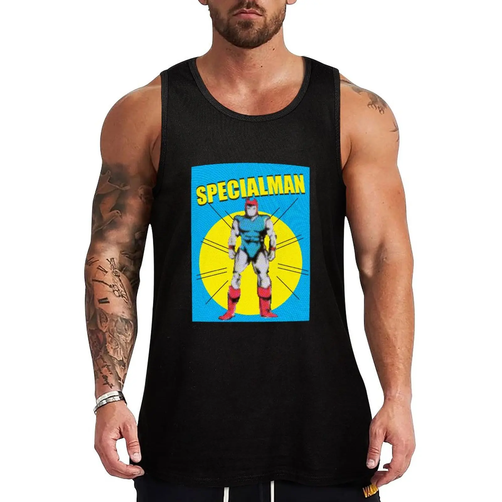 

No More Heroes 3 - NT Kamui Specialman Tank Top men gym clothing Men's summer clothes sleeveless Men's t-shirts T-shirt man