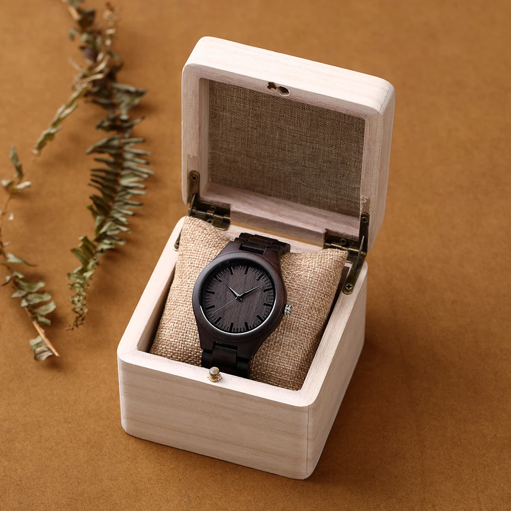 Модные деревянные часы, деловые японские кварцевые часы, высококачественные часы из натурального дерева, скандинавские минималистичные подарки