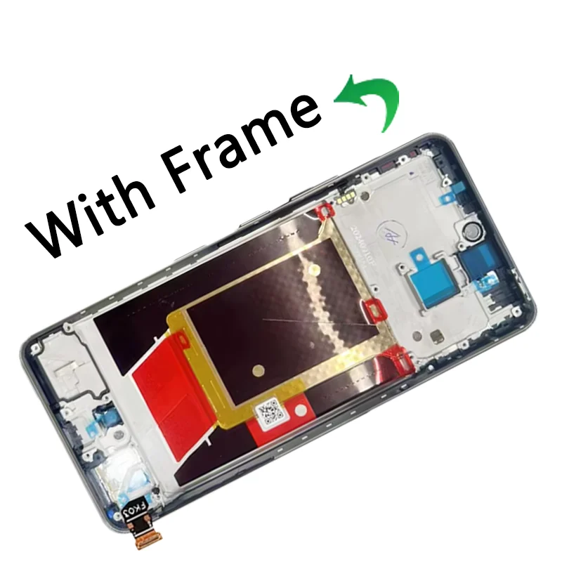 6.67\\\\\\\" Super AMOLED Wyświetlacz LCD z Ekranem Dotykowym Digitizer do Realme 13+ (RMX5002, RMX5000) - Zamiennik LCD — zdjęcie produktu 5