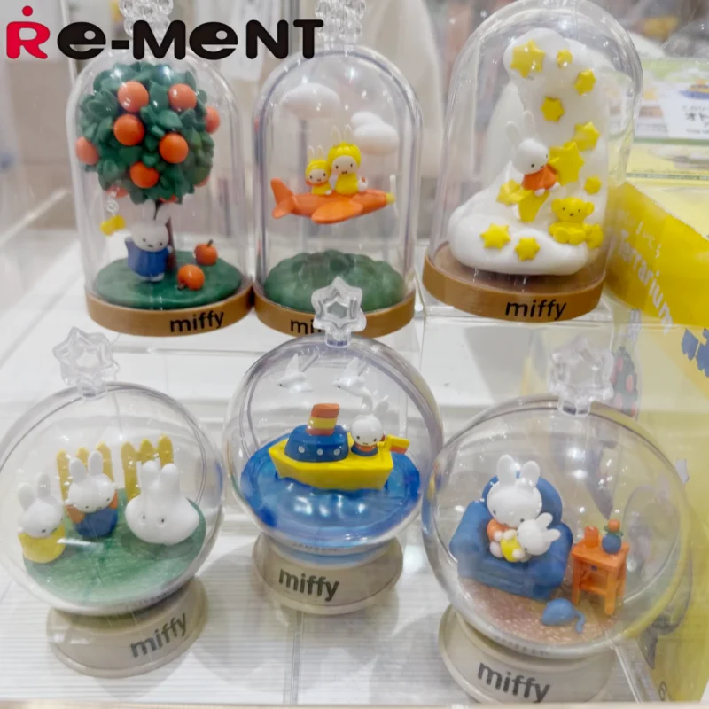 

Re-Ment Miffy Terrarium Blind Box Miniature Daily Fun Scene Collectible Figure Desktop Decor For Miffy Fans And Toy Collectors