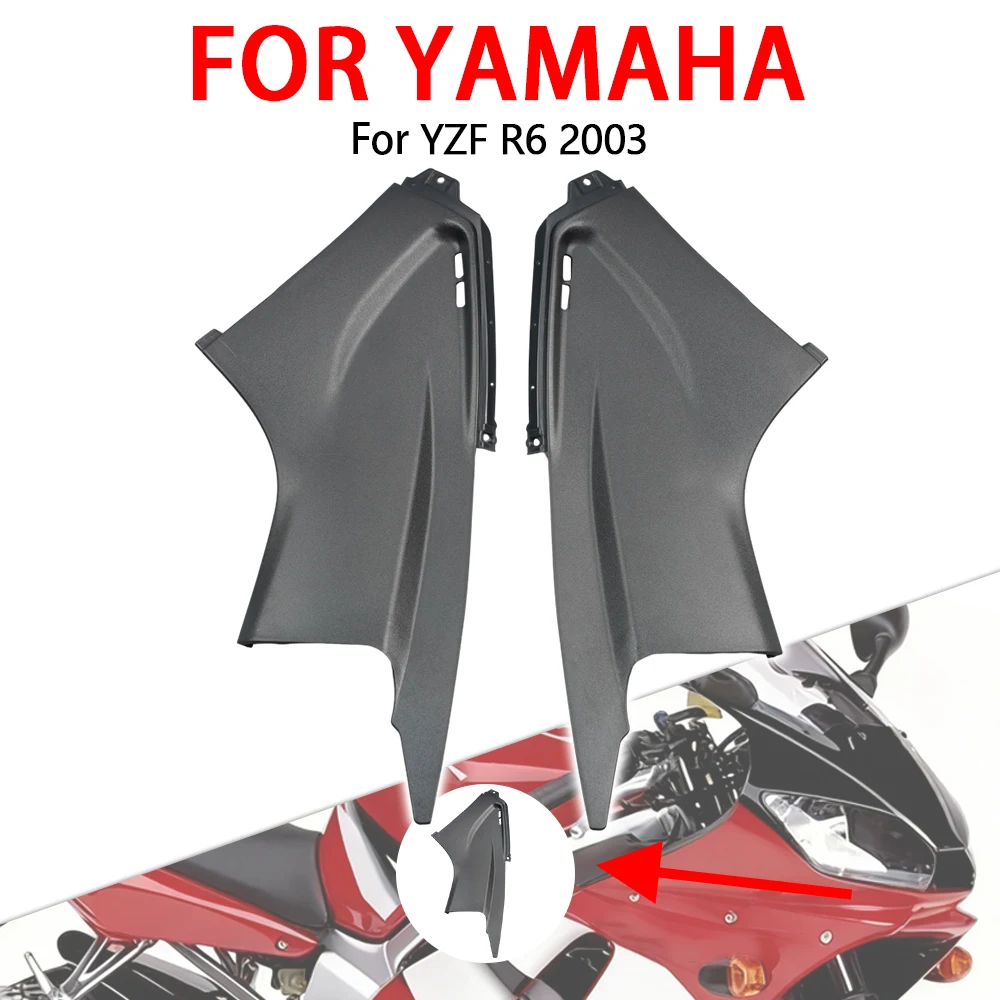 Pasuje do Yamaha YZF-R6 YZFR6 YZF R6 2003 2004 2005 Akcesoria Motocyklowe Przednia Osłona Przeciwpyłowa Owiewki Części Wkładowe