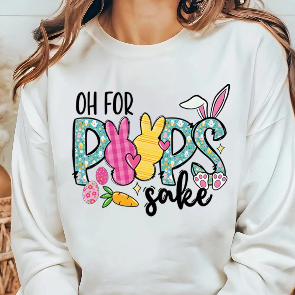 女性と男性に適した熱転写ステッカー、かわいいにんじんウサギ、DIY装飾、ウサギ、6個