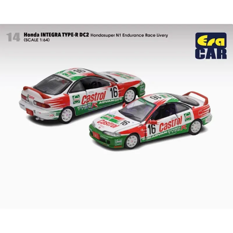 ERA Alloy 1/64 TYPE-R DC2 Integra Type-R Type R Advan Car Model