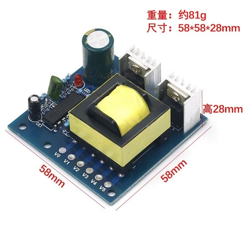 DC12V to AC220V Step Up Transformer 150W Mini Inverter Boost Power Converter Inverter Module