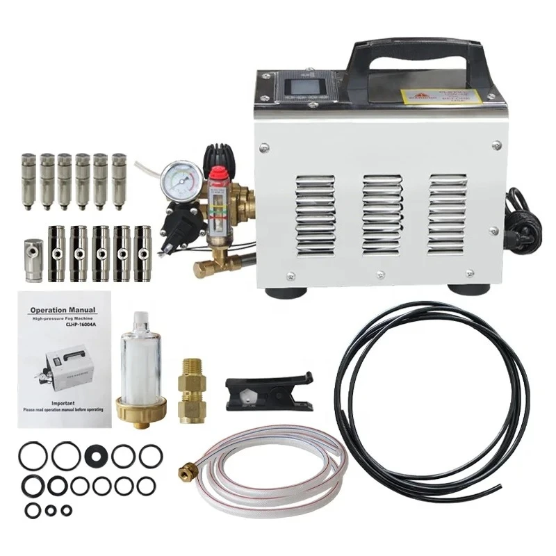 

Fog Machine for Mist System With Digital Timer Irrigation Water Spray Outdoor ing Cooling
