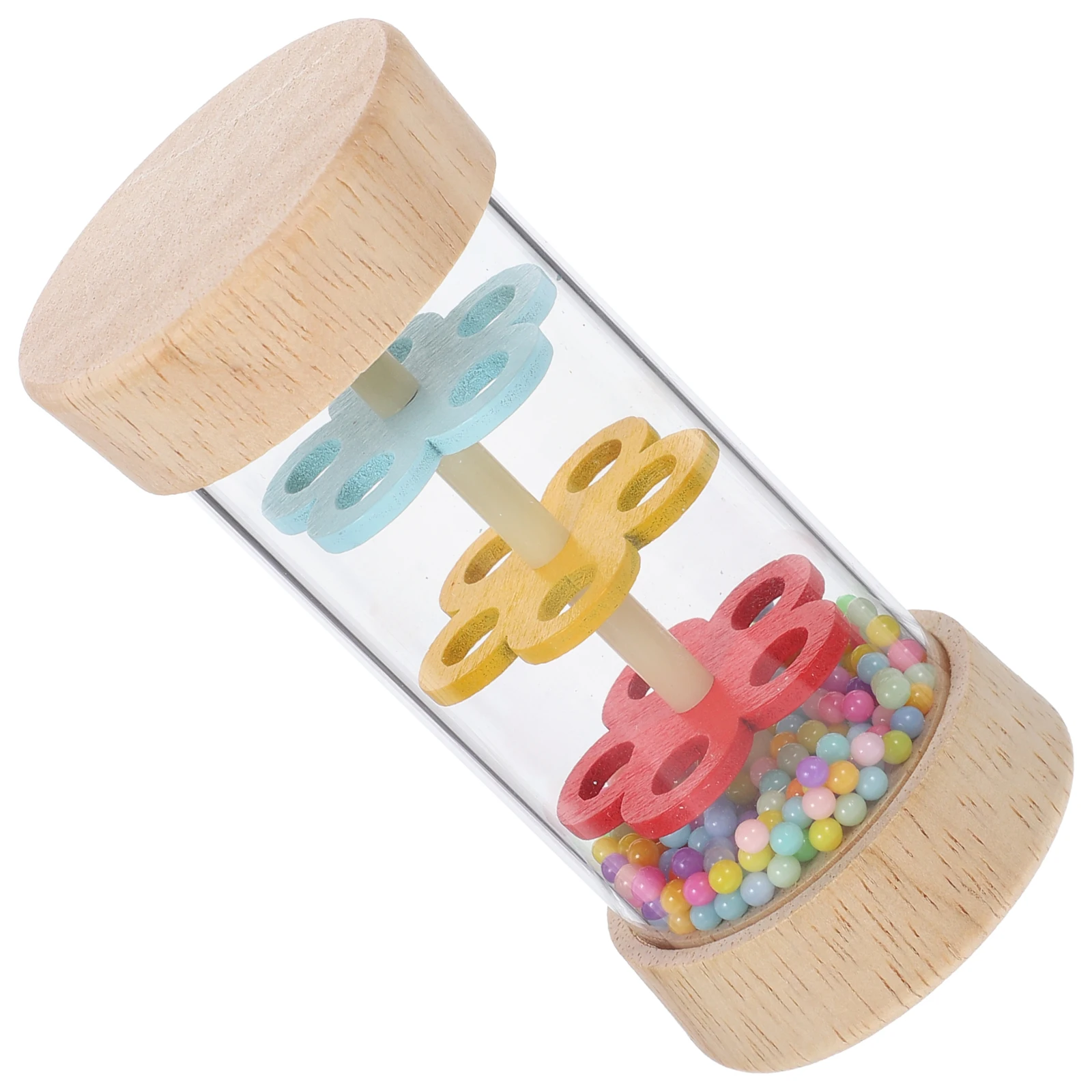 

Stick for Babies Kids Wood Plastic Rain Sound Making Toy Educational Musical Instrument Infant Sensory Play Birthday Gift Rain