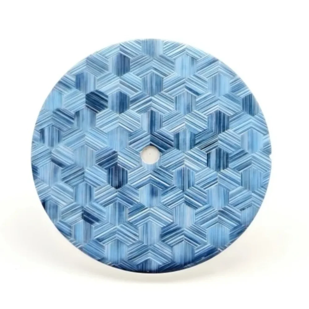 

New 28.5mm Weave Embossed Texture Watch Dial Sterile Aesthetic Pure Gradient for NH35/4R Automatic Movement Case Mod Parts