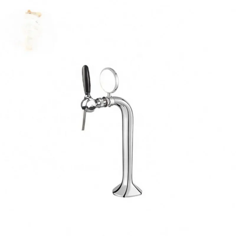 Double faucet serpentine font adjustable + faucet