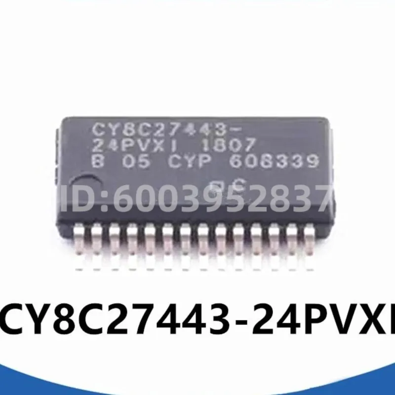 5PCS CY8C27443-24PVXI SSOP28 CY8C27443 in stock