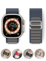 Alpine loop Strap for Apple watch Ultra 2 Band 46mm 40mm 45mm 41mm 38mm 42mm 49mm bracelet iWatch series 10 9 8 7 6 5 4 se Bands