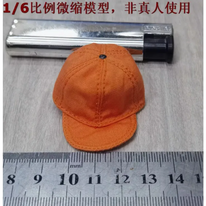 

1/6 Male Soldier Accessories Hat Orange Peaked Cap K Model 12''Action Figure