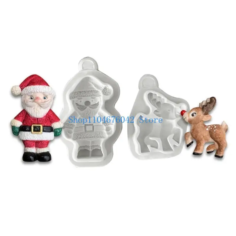 5Asd 3D Santa Elk B…