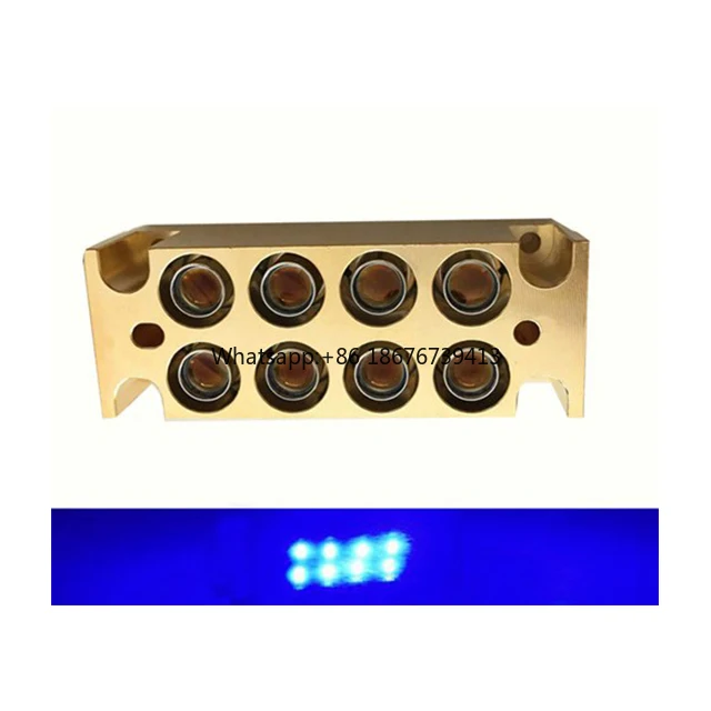 8 Collimator Beams 455nm 36w  Blue  Diode Bank