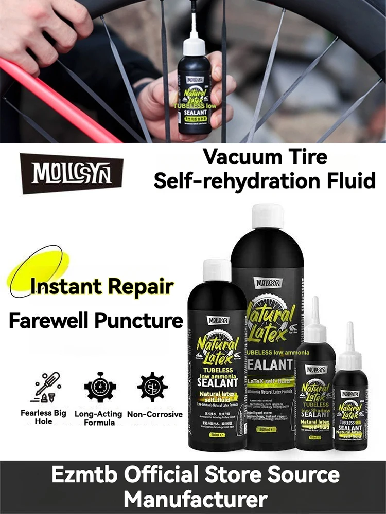 AliExpress UK MolicSYN Tubeless Tire Sealant For MTB Road Bike Tyre Tire Tubulars Repair Kits MOUNTAIN Bicycle Accessories Tire Repair Fluid