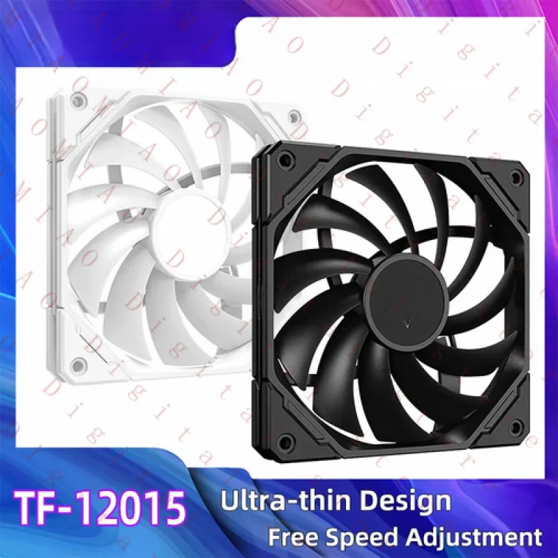 

Вентилятор охлаждения FR ID-COOLING TF-12015 120 мм, толщина 15 мм, ультратонкий, для корпуса ПК, 4Pin