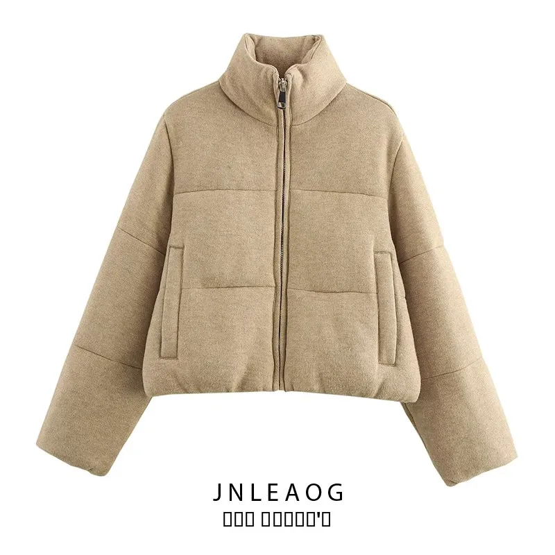 

JNLEAOG Модная вязаная хлопковая куртка для женщин, универсальная верхняя одежда, осенняя новинка 638228, полиэстер
