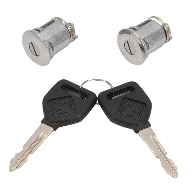 Kit de 1 Juego de cilindro de cerradura de puerta para Freightliner FLD 112 120 Century Cascadia Classic