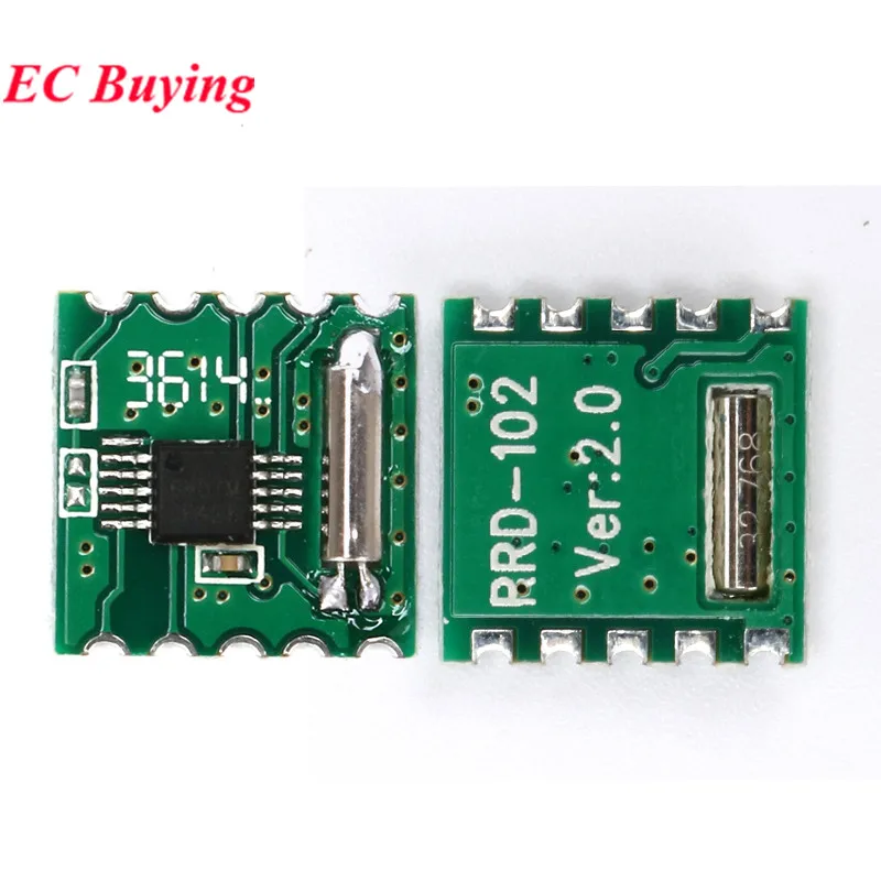 1Pc-10Pcs FM Stereo Radio Module RDA5807M Wireless Module RRD-102V2.0 76-108MHz 2.7V-3.6V Low Power Consumption For Arduino