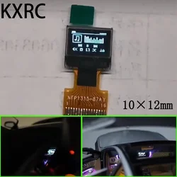 KXRC Simulated 0.4 Inche Cab LCD Display Interior Player DIY Refit for 1/18 1/24 RC Crawler Drift Car Traxxas TRX4M Upgrade Part
