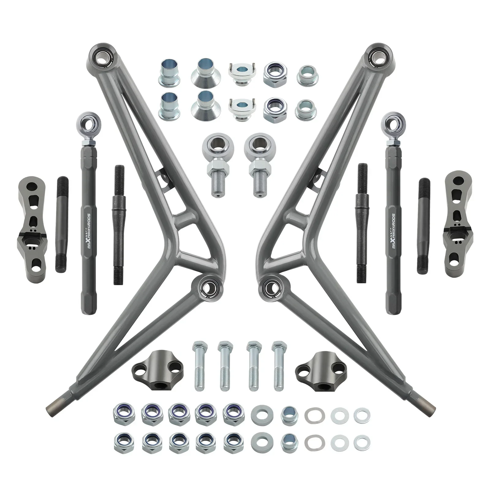 

Control Arm With Pillow Ball Bearings and Sway Bar Link Mounts for BMW E46 330i
