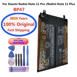 2024 anni 4500mAh Batteria originale BP47 per Xiaomi Redmi Note 11 Pro note11pro /Redmi Note 11Pro Plus Batterie del telefono Disponibile