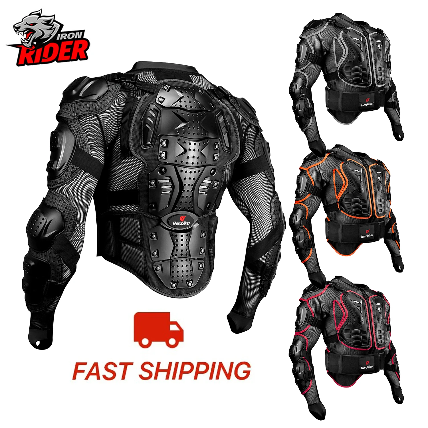 Four Season Motorcycle Armor Anti Fall Anti-collision Breathable Off-road Motorcycle Rider Armor Motorcycle Armor Pants