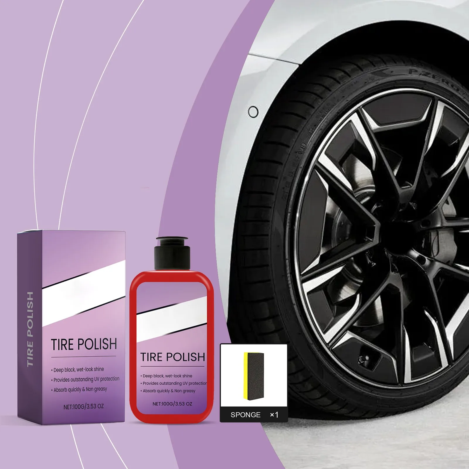 Tire Polish Car Tir…