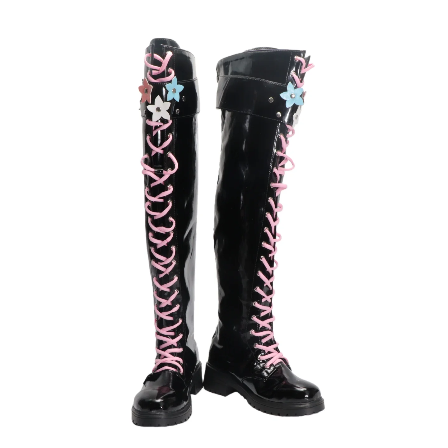 Buty do cosplayu Arknights Elite1 Lemuen, skórzane buty PU, damskie buty na Halloween