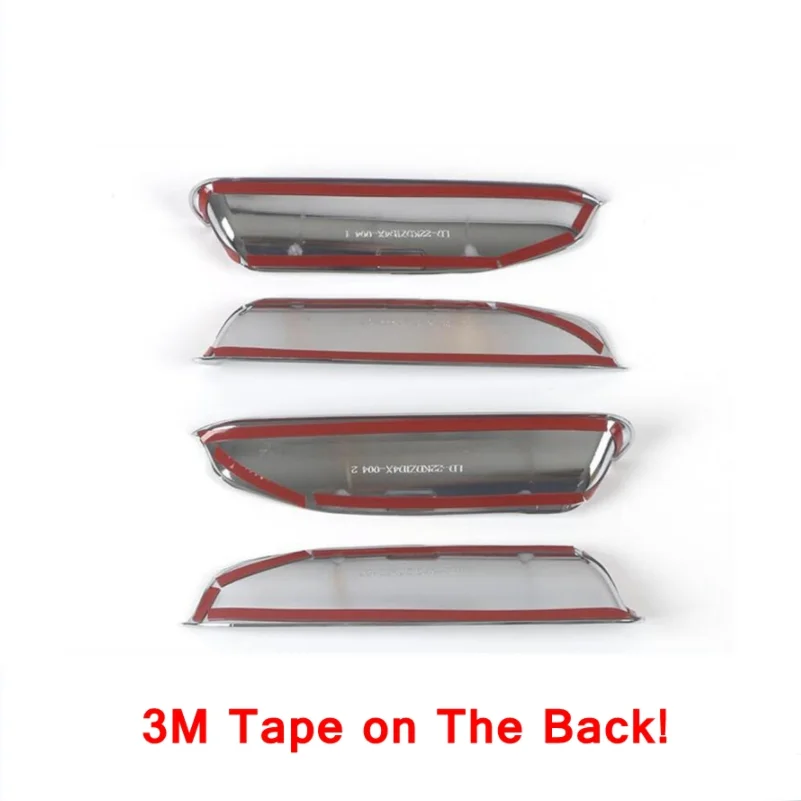 ل VW Volkswagen ID.4 GTX ID.6 ID.4 6 X Crozz 2021 2022 2023 الملحقات الخارجية مقبض باب السيارة الصيد غطاء تغليف الحماية #6