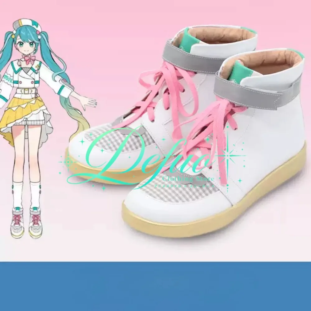 Anime Cosplay Boots Custom Made for Spring Festival Music Event Stage Performance and Character Photography