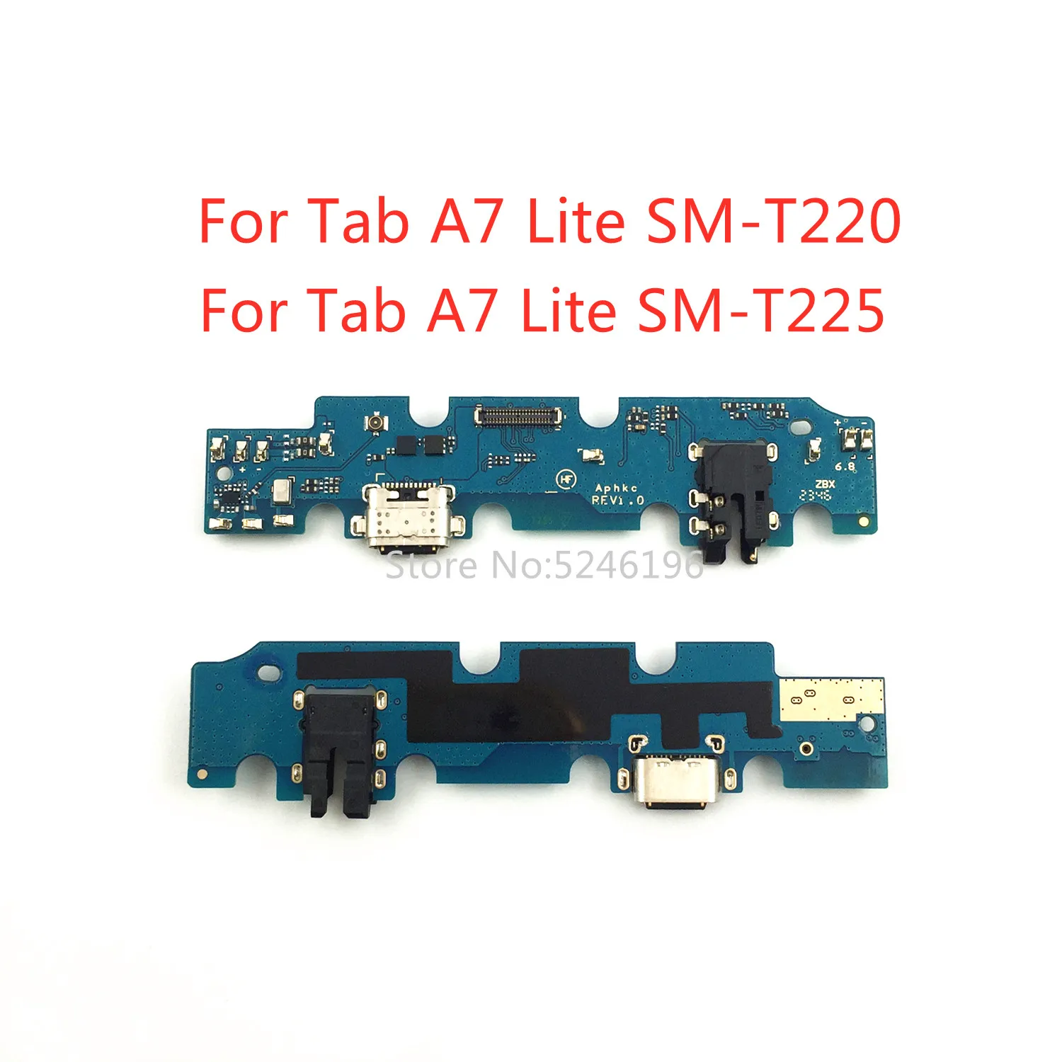 1pcs USB Charging Port Base Charger For Samsung Galaxy Tab A7 Lite SM-T220 For Samsung Galaxy Tab A7 Lite SM-T225 Replace Part