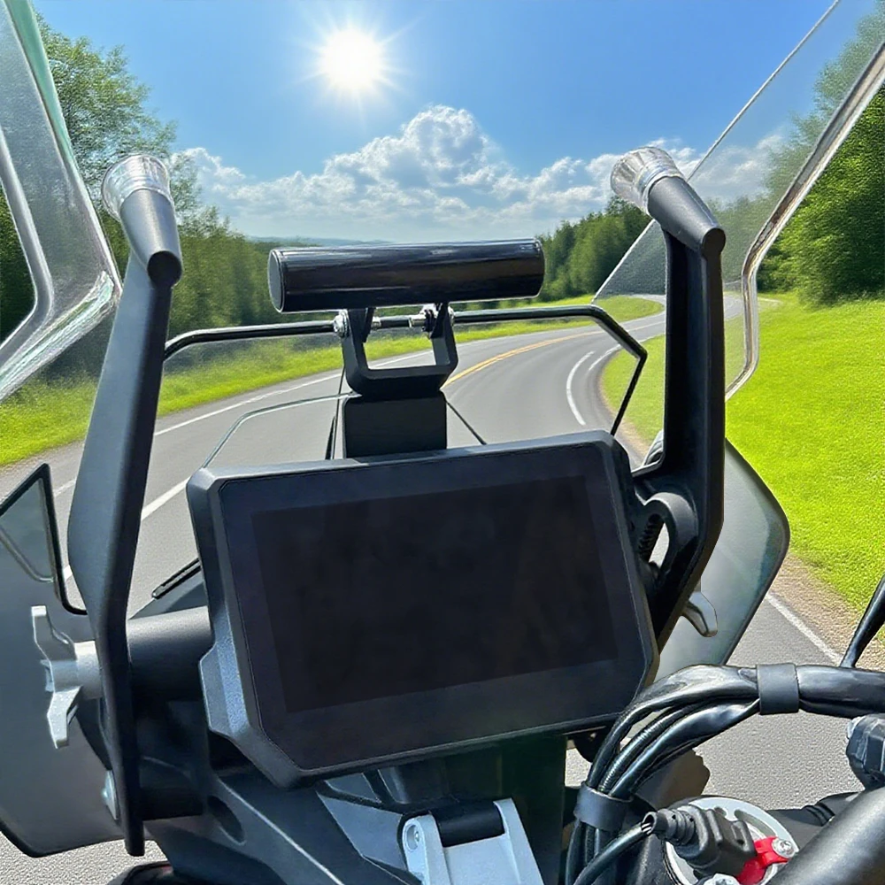 

For KTM 1290 Super Adventure S 2018-2020 Super Adv R 2017-2020 Motorbike Navigation Bracket GPS Mount Phone Bracket Stand Holder