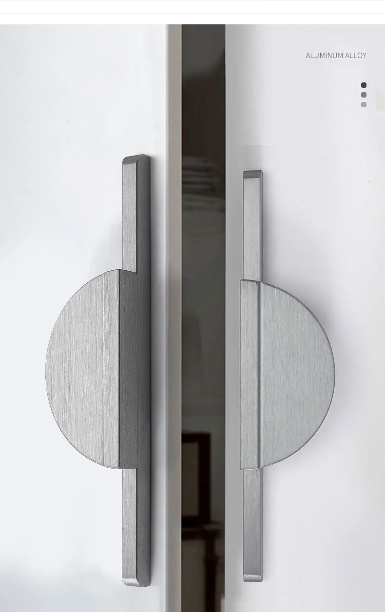 Yutoko moderne dark gold grau runde schrank tür griffe schublade zieht 200mm 500mm küche schrank möbel griffe hardware – Detail 3