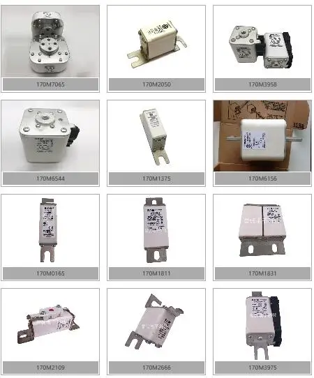 

170M1320 170M1321 170M1322 170M1358 170M1359 170M1360 ПРЕДОХРАНИТЕЛЬ Новый оригинальный квадратный корпус – DIN 43 653 690V IEC/UL 10-400A