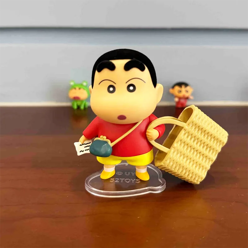 

52TOYS Blind Box Shinchan Ancient Little Potato Series Action Figure Collectible Toy Doll Desktop Ornament Birthday Gift