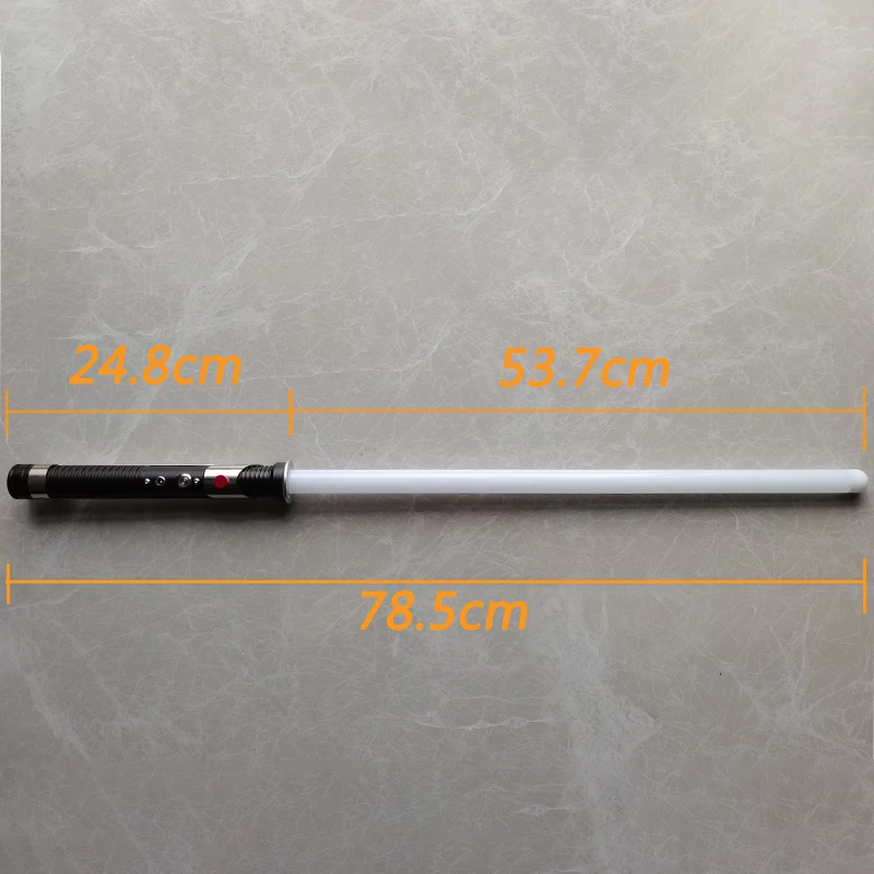 Lichtschwert RGB Laser Schwert Metall Licht Säbel Schwert Spielzeug mit Gradienten licht Atem licht und Stumm schaltung verbesserte Version