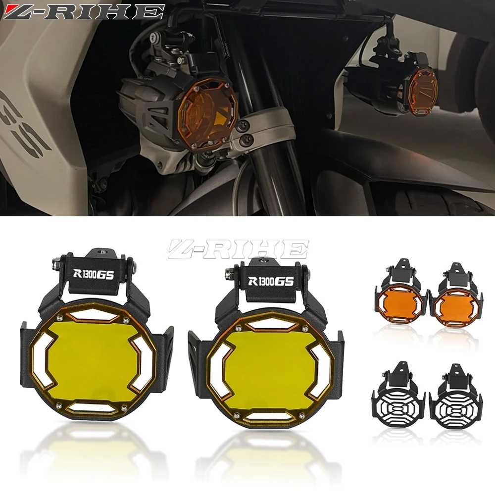 2024 For BMW R 1300 GS R1300GS Adventure 2023 2025 Motorcycle Accessories Flipable Fog Light Protector Guard Lamp Cover Shiled
