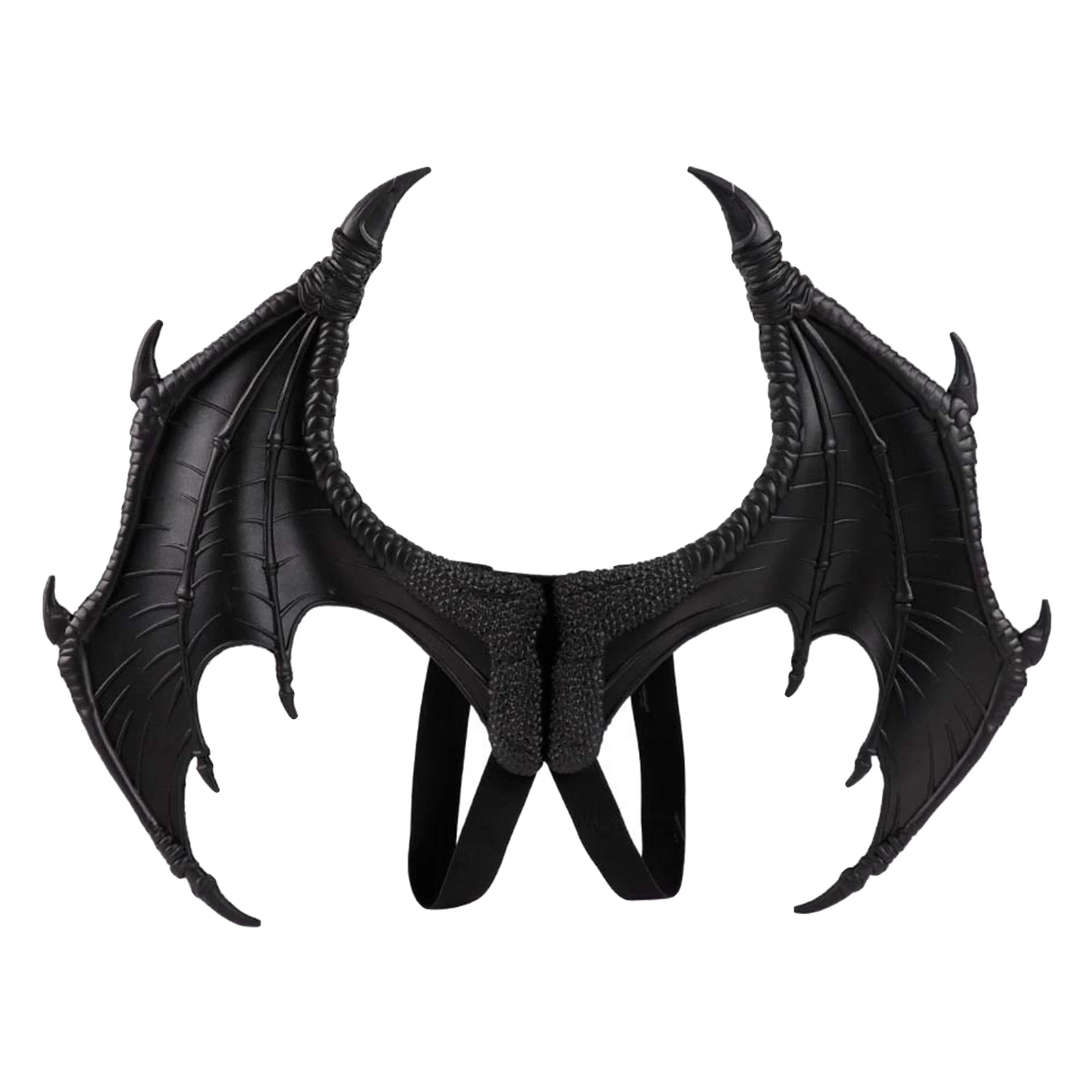 3D Halloween Masquerade Devil Props Decor Dinosaur Cosplay Costumes Fancy Dress Dressing Accessory for Gifts Adult
